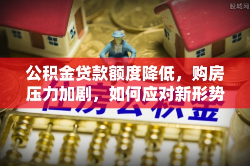 南乐公积金贷款额度降低，购房压力加剧，如何应对新形势？