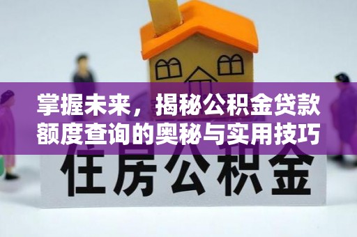 南乐掌握未来，揭秘公积金贷款额度查询的奥秘与实用技巧