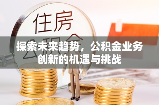 南乐探索未来趋势，公积金业务创新的机遇与挑战
