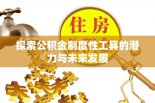 南乐探索公积金制度性工具的潜力与未来发展