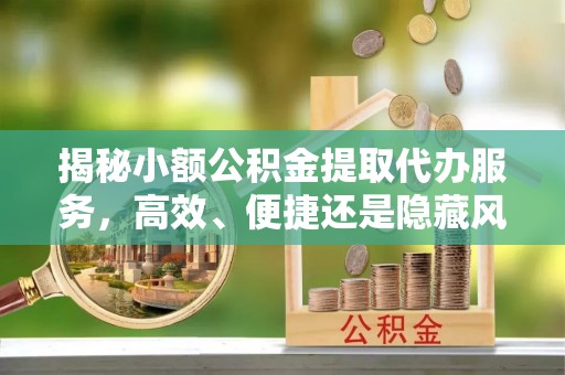 南乐揭秘小额公积金提取代办服务，高效、便捷还是隐藏风险？