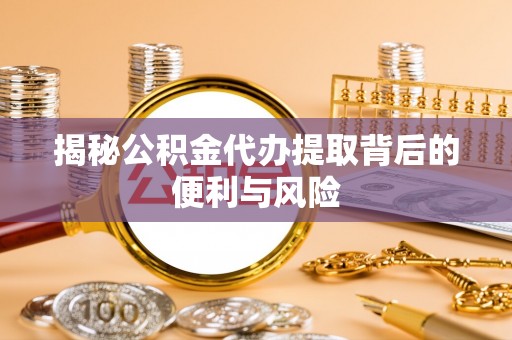 南乐揭秘公积金代办提取背后的便利与风险