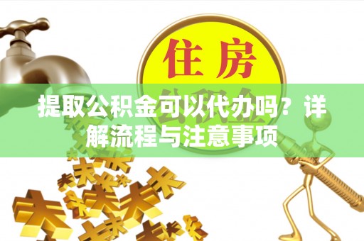 南乐提取公积金可以代办吗？详解流程与注意事项