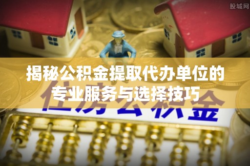 南乐揭秘公积金提取代办单位的专业服务与选择技巧