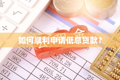南乐如何顺利申请低息贷款？