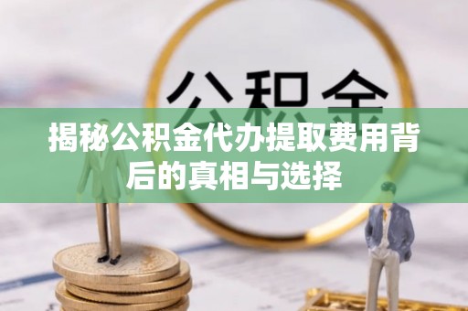 南乐揭秘公积金代办提取费用背后的真相与选择