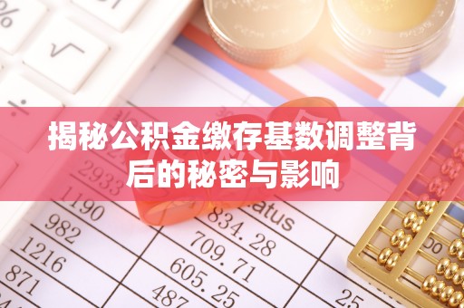 南乐揭秘公积金缴存基数调整背后的秘密与影响