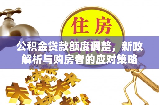 南乐公积金贷款额度调整，新政解析与购房者的应对策略