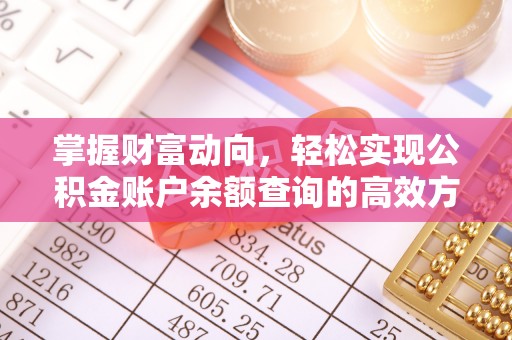 南乐掌握财富动向，轻松实现公积金账户余额查询的高效方式