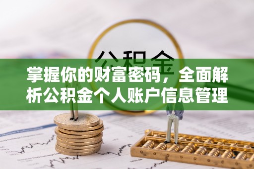 南乐掌握你的财富密码，全面解析公积金个人账户信息管理