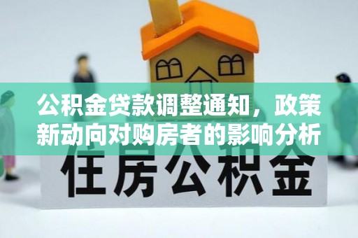 南乐公积金贷款调整通知，政策新动向对购房者的影响分析