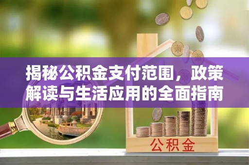南乐揭秘公积金支付范围，政策解读与生活应用的全面指南