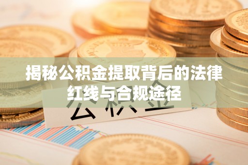 南乐揭秘公积金提取背后的法律红线与合规途径