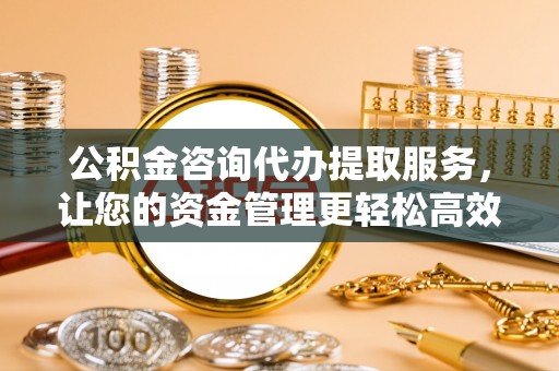 南乐公积金咨询代办提取服务，让您的资金管理更轻松高效