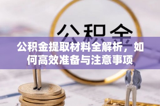 南乐公积金提取材料全解析，如何高效准备与注意事项