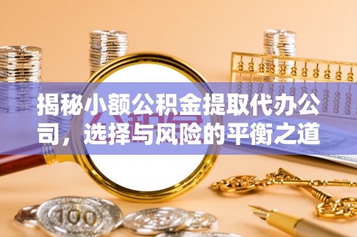 南乐揭秘小额公积金提取代办公司，选择与风险的平衡之道