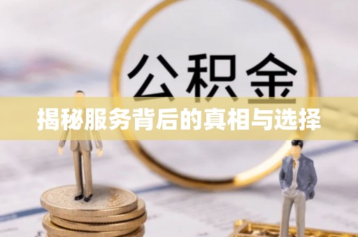 南乐揭秘服务背后的真相与选择
