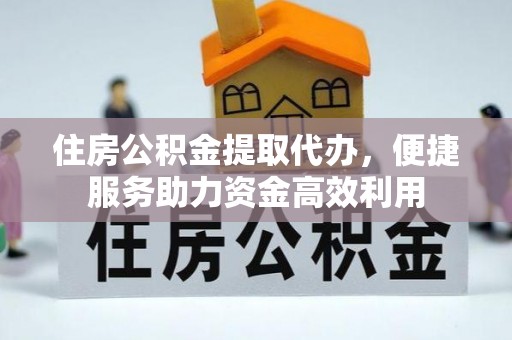 南乐住房公积金提取代办，便捷服务助力资金高效利用