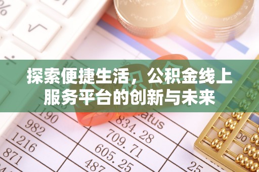 南乐探索便捷生活，公积金线上服务平台的创新与未来