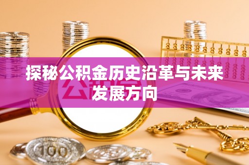 南乐探秘公积金历史沿革与未来发展方向