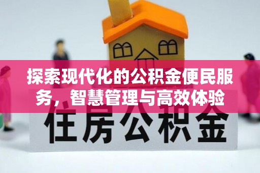 南乐探索现代化的公积金便民服务，智慧管理与高效体验