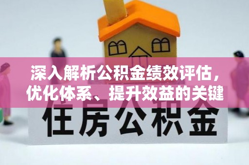 南乐深入解析公积金绩效评估，优化体系、提升效益的关键路径