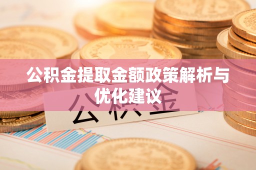 南乐公积金提取金额政策解析与优化建议