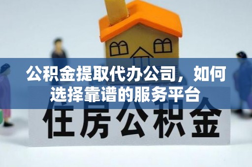 南乐公积金提取代办公司，如何选择靠谱的服务平台