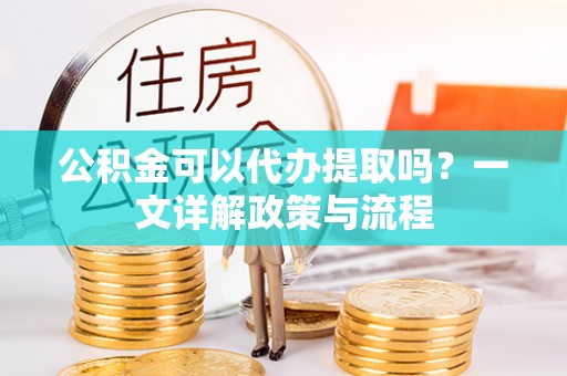 南乐公积金可以代办提取吗？一文详解政策与流程