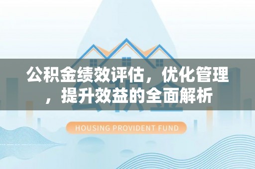 南乐公积金绩效评估，优化管理，提升效益的全面解析