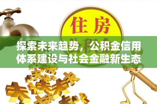 南乐探索未来趋势，公积金信用体系建设与社会金融新生态