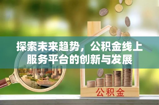南乐探索未来趋势，公积金线上服务平台的创新与发展