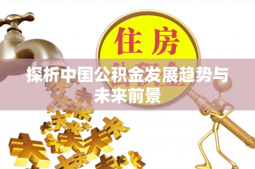 南乐探析中国公积金发展趋势与未来前景