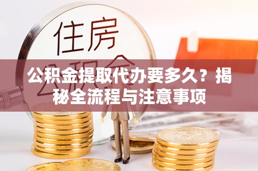 南乐公积金提取代办要多久？揭秘全流程与注意事项
