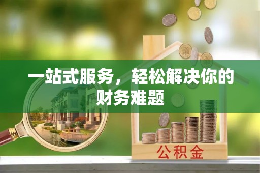 南乐一站式服务，轻松解决你的财务难题