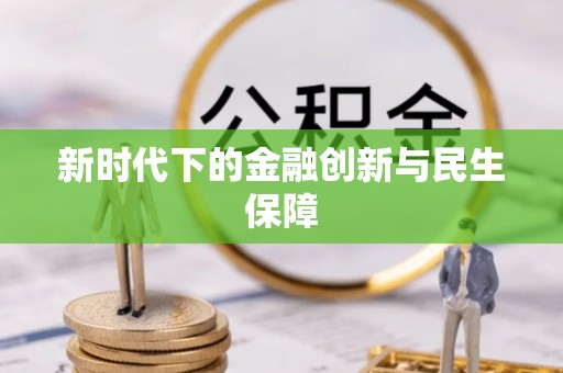 南乐新时代下的金融创新与民生保障